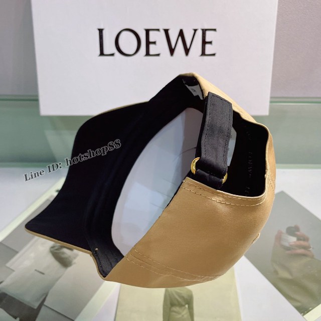 Loewe羅意威2022春夏新款滿繡logo夏季棒球帽 男女同款跑步遮陽防曬鴨舌帽 mmyj3158